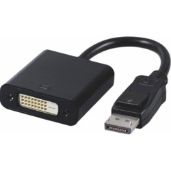 Astrotek DisplayPort DP to DVI Adapter Converter Male to Female Active Connector Cable 15cm - 20 pins to 24+1 pins EYEfinity 6xDisplays ~CBA-GC-ACTDP