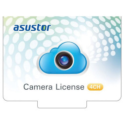 (LS) Asustor NVR 4 Channel Camera Licenses for Surveillance Center Digital Version