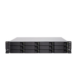 QNAP TS-h1886XU-RP-R2-D1622-32G 12 Bay 2U NAS SATA 6Gbps, 32GB DDR4 ECC RAM, 4 x GbE RJ45 LAN, 2 x 10GbE SFP+, 4 x PCIe expansion slots