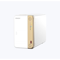 QNAP TS-262 2 Bay Multimedia NAS Intel Celeron N4505 Dual Core 2.9GHz 4GB 2.5Gbe 2x 3.5/2.5