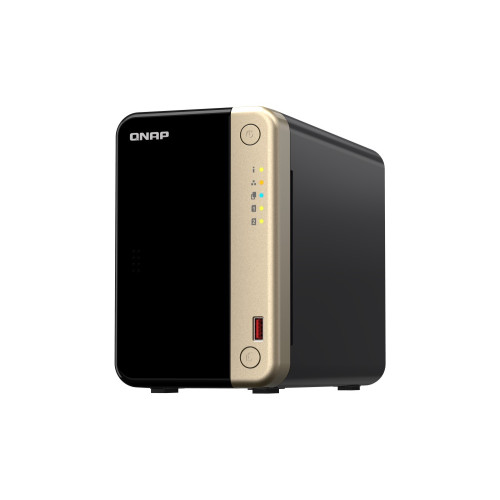 QNAP TS-264-8G 2-Bay desktop NAS 8 GB DDR4 onboard not expandable 2 x 3.5