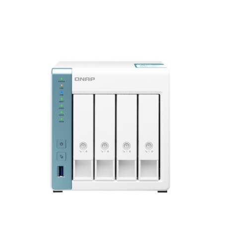 QNAP NAS TS-431K 4 Bay NAS Alpine AL-214 4-Core 1.7GHz 1GB DDR3 512MB 4x3.5