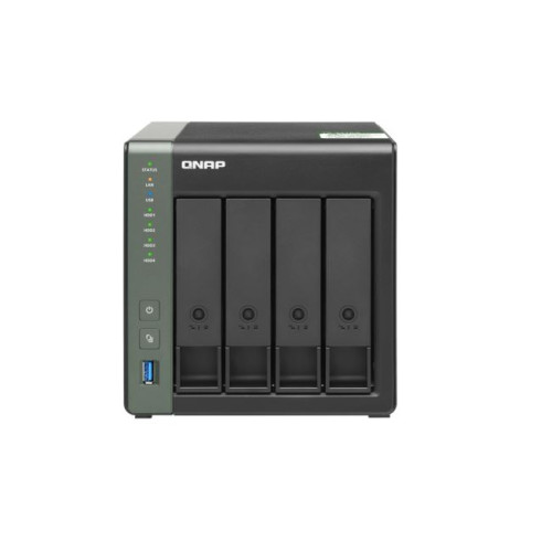 QNAP NAS TS-431KX-2G 4 Bay NAS Alpine AL-214 4-Core 1.7GHz 2GB DDR3 512MB 4x3.5