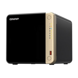 QNAP TS-464-8G 4 Bay NAS Intel Celeron N5095 Quad core 8GB DDR4 2xM.2 2280 PCle 2x2.5GbE 1xSlot PCle Gen3x2 2xUSB3.2 1XHDMI2.0 3YR WTY