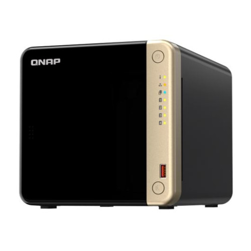 QNAP TS-464-8G 4 Bay NAS Intel Celeron N5095 Quad core 8GB DDR4 2xM.2 2280 PCle 2x2.5GbE 1xSlot PCle Gen3x2 2xUSB3.2 1XHDMI2.0 3YR WTY