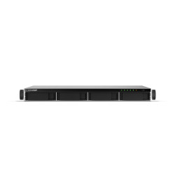 QNAP TS-464U-8G 4 Bay NAS Intel® quad-core rackmount NAS with dual-port 2.5GbE and PCIe expandability for high-speed transmission 3YR WTY