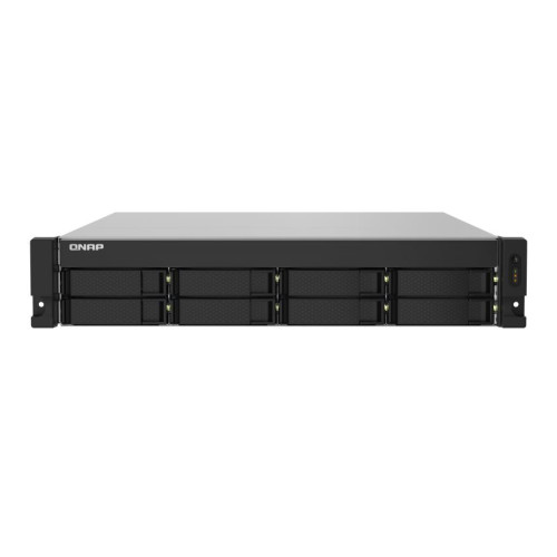 QNAP TS-832PXU-RP-4G 2U Rackmoun 8-Bay NAS AL324 quad-core 1.7 GHz 4GB DDR4 Hot-swappable 2x2.5 Gbe 2 x10GbE SFP+ 1xPCIe Gen 2 x2 4xUSB 3.2 3 yr wty