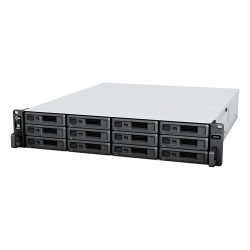 (LS) Synology RackStation 12-bay RS2423+  155K/79K random read/write IOPS -3,500/1,700 MB/s sequential read/write 3-year hardware warranty