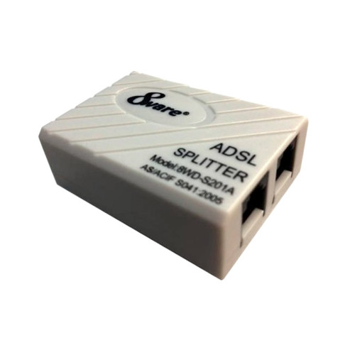 8ware ADSL 2+ Telephone Line  Internet Splitter Filter Passthrough Jack Micro (AS/ACIF S041:2005 Compliant) LS