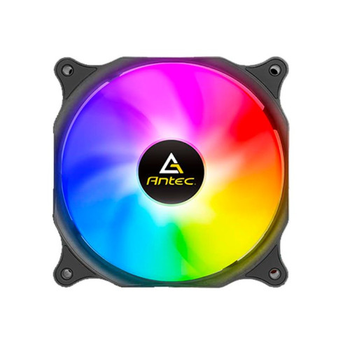 Antec F12 Racing ARGB PWM Full Spectrum ARGB lighting and efficient cooling. Visual appealing and Heat dissipation, Hydraulic Bearing 120mm Case Fan