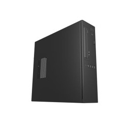 Aywun SQ05v2 SFF mATX Business and Corporate Case with 300w True Wattage PSU. 2x USB 2.0 + 2x USB 3.0 Two Years Warranty. Version 2023 New