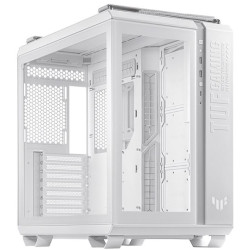 ASUS GT502 TUF Gaming Case White ATX Mid Tower Case,Tool-Free Side Panels,Tempered Glass,8 Expansion Slots,4 x 2.5