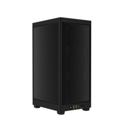 Corsair 2000D AIRFLOW, ITX MB, USB C, Mesh Panles - Support up to 8 Fans, Mini ITX Tower - Black. Case,