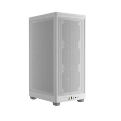 Corsair 2000D AIRFLOW, ITX MB, USB C, Mesh Panles - Support up to 8 Fans, Mini ITX Tower - White. Case,