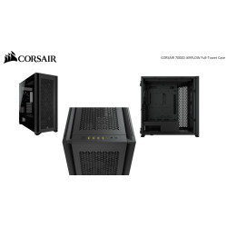 Corsair Obsidian 7000D AF Tempered Glass Mini-ITX, M-ATX, ATX, E-ATX Tower Case, USB 3.1 Type C, 10x 2.5