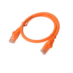 8Ware CAT6A Cable 0.25m (25cm) - Orange Color RJ45 Ethernet Network LAN UTP Patch Cord Snagless