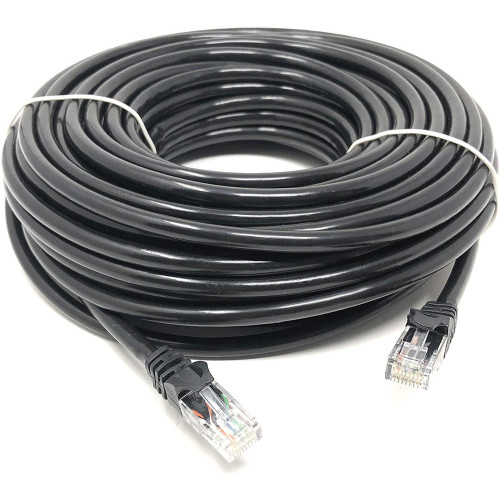 8Ware CAT6A Cable 10m - Black Color RJ45 Ethernet Network LAN UTP Patch Cord Snagless