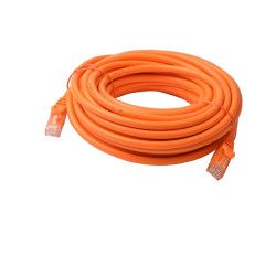 8Ware CAT6A Cable 10m - Orange Color RJ45 Ethernet Network LAN UTP Patch Cord Snagless