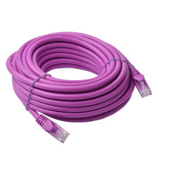 8Ware CAT6A Cable 10m - Purple Color RJ45 Ethernet Network LAN UTP Patch Cord Snagless