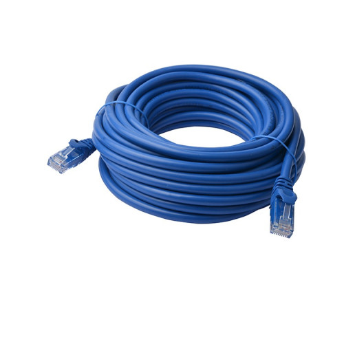 8Ware CAT6A Cable 40m - Blue Color RJ45 Ethernet Network LAN UTP Patch Cord Snagless