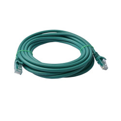 8Ware CAT6A Cable 5m - Green Color RJ45 Ethernet Network LAN UTP Patch Cord Snagless