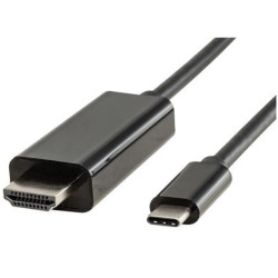 8ware 2m USB 3.1 Type C (USB-C) to HDMI Adapter Converter Cable Male to Male for Apple Macbook Chromebook Samsung Galaxy S8+