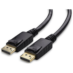 8Ware DisplayPort DP Cable 3m Male to Male 1.2V 30AWG Gold-Plated 4K High Speed Display Port Cable for Gaming Monitor Graphics Card TV PC Laptop