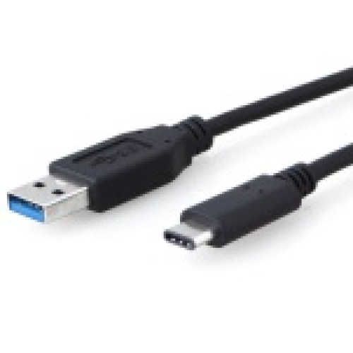 8Ware USB 3.1 Cable 1m Type-C to A Male to Male Black 10Gbps