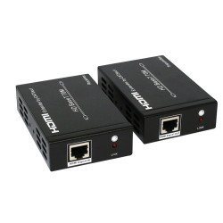 Astrotek HDMI Extender over RJ45 CAT5 CAT6 LAN Ethernet Network Converter Splitter for Foxtel Support 40m 4Kx 2K@30hz or 70m 1080p - a pair