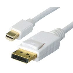 Astrotek 2m Mini DisplayPort DP to DisplayPort DP Converter Cable - Thunderbolt Male to Male DP for MacBook Pro Mac Air Microsoft Surface 2/3/4