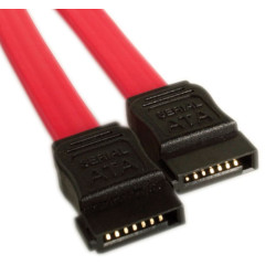 Astrotek Serial ATA SATA 2 Data Cable 50cm 7 pins to 7 pins Straight 26AWG Red ~CB8W-FC-5031 CB8W-FC-5075