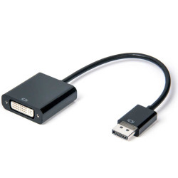 Astrotek DisplayPort DP to DVI Adapter Converter Cable 15cm - Male to Female 20 pins to DVI 24+5 pins Compatible for Lenovo Dell HP Monitor Projector