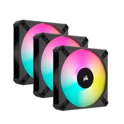 CORSAIR AR120, 120mm iCUE ARGB Fan, ARGB-compatible, Triple Pack PWM,  Low Noise 10dBA, High Airflow 58 CFM Case Cooling.