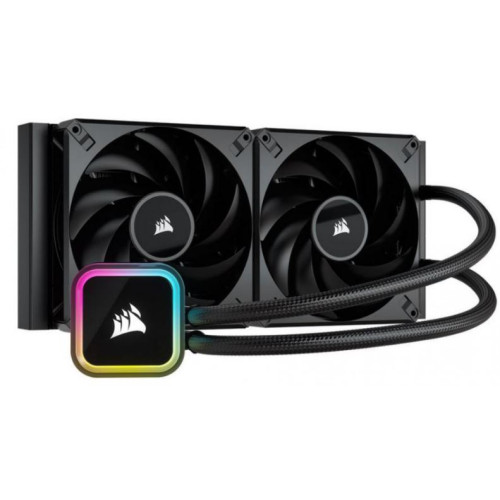 Corsair H115i Elite 280mm Radiator, 2x AF120 Zero RPM, Variable Fans via ICUE,, Ultra Bright RGB Pump Head. Liquid Cooling, 5 Yrs Warranty.