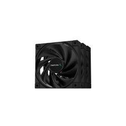 DeepCool FK120 3 in 1(3-Pack) High-Performance PWM Fan 120mm, 500-1850 RPM, High Static Pressure  Airflow, Shock Absorbing,