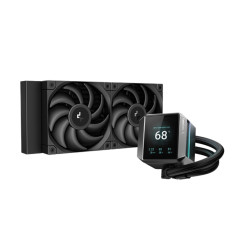 DeepCool MYSTIQUE 240 LCD Liquid Cooler 240mm 5th Gen Pump 3400RPM AIO 2.8