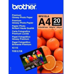 Brother BP-61GLA A4 GLOSSY PAPER (20 SHEETS) - 190 GSM