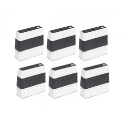Brother 22X60mm Black Stamp - BOX OF 6