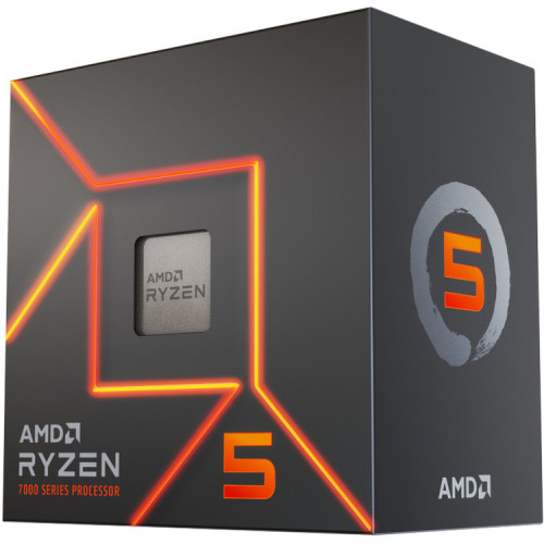 AMD Ryzen 5 7600 6 Cores / 12 Threads, 65 watts, Max Freq 5.2Ghz, 38MB Cache, Wraith Stealth Cooler  Radeon Graphics