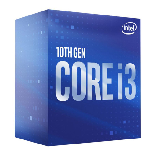 Intel i3-10100 CPU 3.6GHz (4.3GHz Turbo) LGA1200 10th Gen 4-Cores 8-Threads 6MB 65W UHD Graphic 630 Retail Box 3yrs Comet Lake