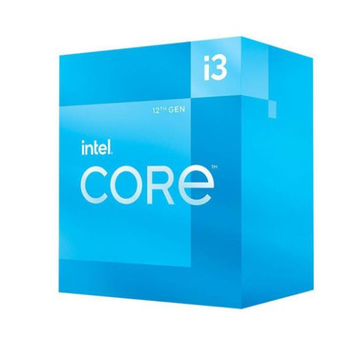 Intel i3-12100 CPU 3.3GHz (4.3GHz Turbo) 12th Gen LGA1700 4-Cores 8-Threads 8MB 65W UHD Graphic 730 Retail Box Alder Lake