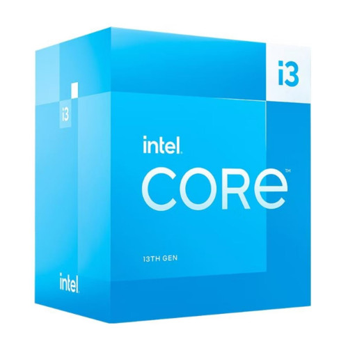 Intel i3 13100 CPU 3.1GHz (4.5GHz Turbo) 13th Gen LGA1700 4-Cores 8-Threads 12MB 60W UHD Graphics 730 Retail Raptor Lake with Fan