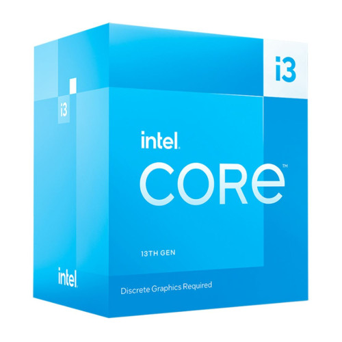 Intel i3 13100F CPU 3.1GHz (4.5GHz Turbo) 13th Gen LGA1700 4-Cores 8-Threads 12MB 58W Graphic Card Required Retail Raptor Lake with Fan