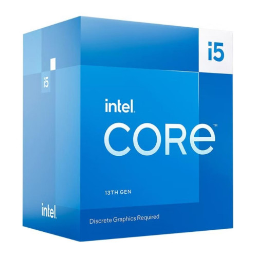 Intel i5 13400F CPU 3.3GHz (4.6GHz Turbo) 13th Gen LGA1700 10-Cores 16-Threads 20MB 65W Graphic Card Required Retail Raptor Lake with Fan