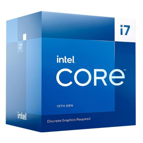 Intel i7 13700F CPU 4.1GHz (5.2GHz Turbo) 13th Gen LGA1700 16-Cores 24-Threads 30MB 65W Graphic Card Required Retail Raptor Lake with Fan