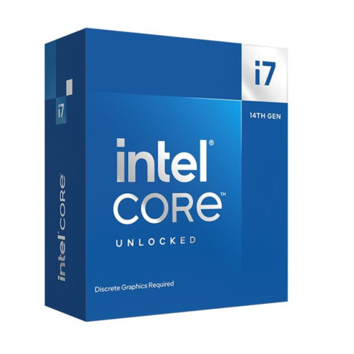 Intel i7 14700KF CPU 4.3GHz (5.6GHz Turbo) 14th Gen LGA1700 20-Cores 28-Threads 33MB 125W Graphic Card Required Unlocked Retail Raptor Lake no Fan