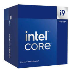 Intel i9 14900F CPU 4.3GHz (5.8GHz Turbo) 14th Gen LGA1700 24-Cores 32-Threads 68MB 65W Graphics Card Required Retail Raptor Lake with Fan