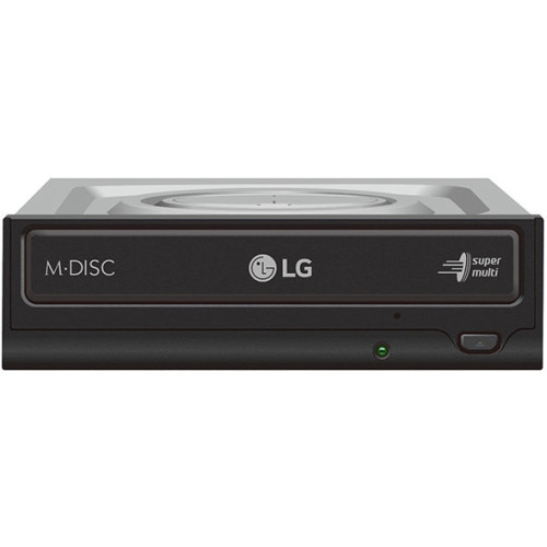 LG GH24NSD1 24x SATA Internal DVD - M-DISC Support Silent Play, Jamless Play, Cyberlink Power 2 Go. OEM Bulk Packaging