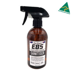 HotTorque E85 Hand  Surface Sanitiser 500ml, 80% Ethanol, 100% Australian Made, WHO  TGA Standard, Natural Ingredients, Tea Tree  Peppermint Oil