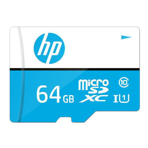 HP U1 64GB MicroSD SDHC SDXC UHS-I Memory Card 100MB/s Class 10 Full HD Magnet Shock Temperature Water Proof (No Adaptor)